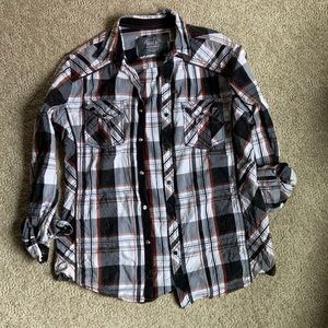 Men’s BKE standard fit button up